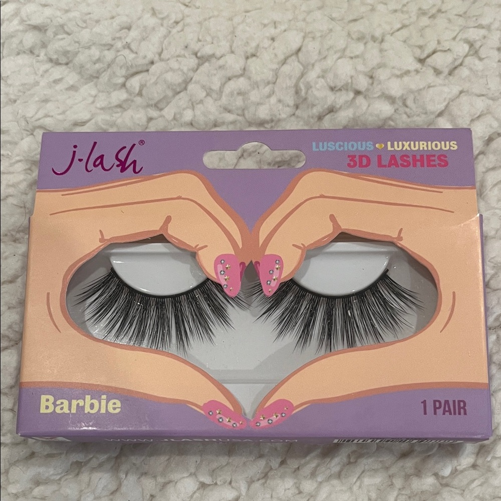 Luxurious 3D Lashes - Black “BARBIE”